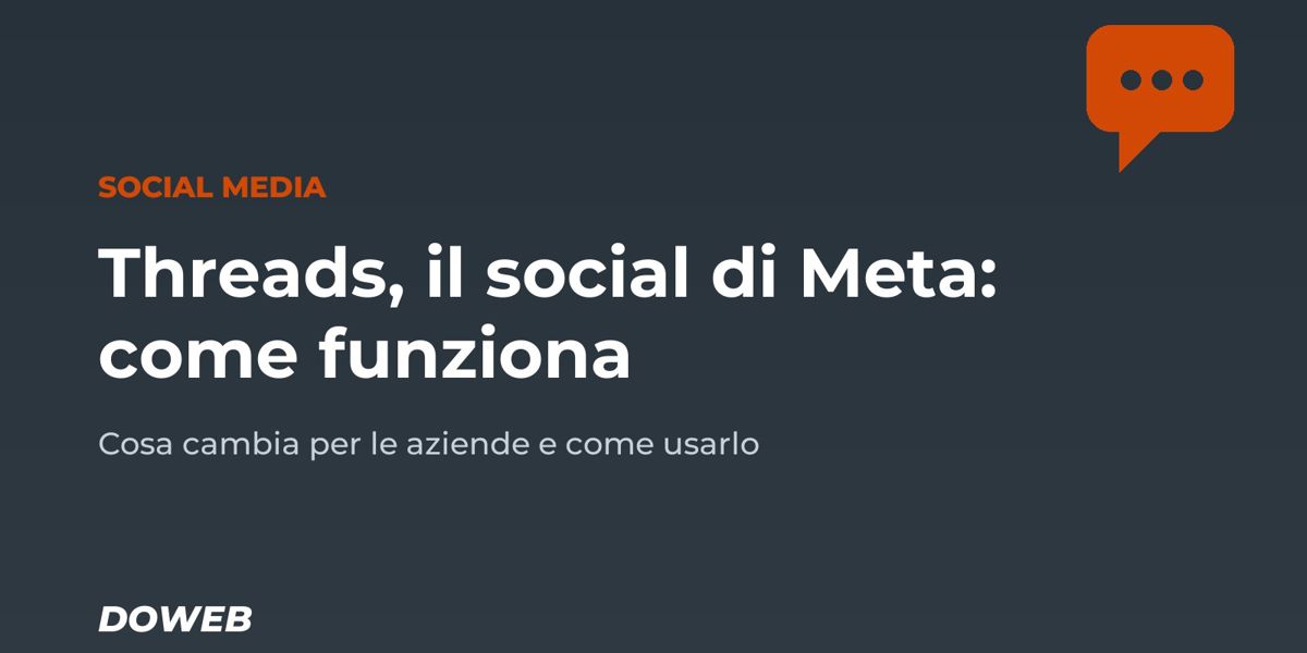 Threads, è arrivato in Italia il nuovo social di Meta: ecco come ...