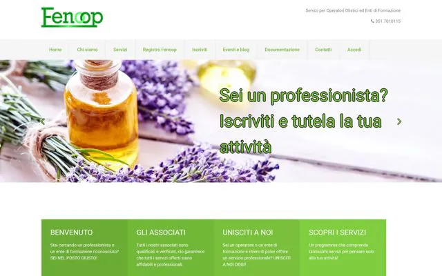 Fenoop: applicativo web realizzato da DOWEB