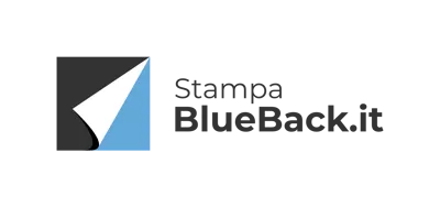 Logo Stampa Blue Back